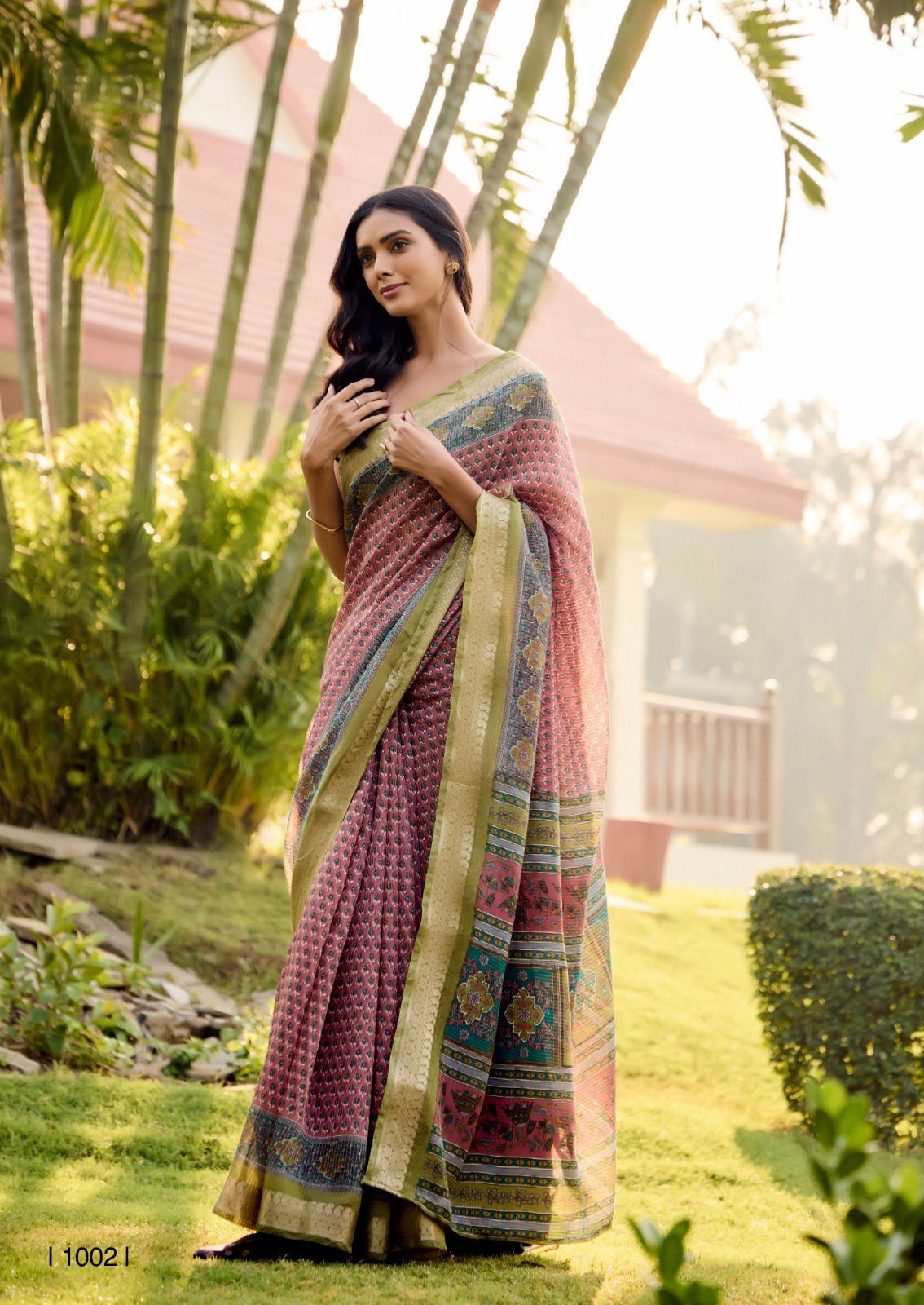 Sugandha By Sr Cotton Fancy Designer Saree Suppliers In Mumbai